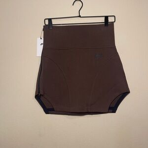Nike Tech Fleece High Waist Mini Skirt